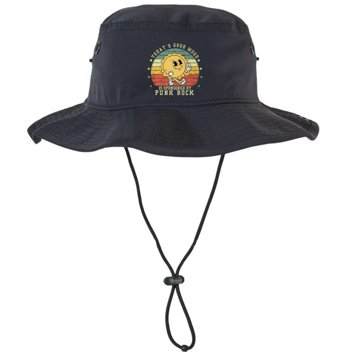 Funny Cute Retro Vintage Punk Rock TodayS Good Mood Sponsor Legacy Cool Fit Booney Bucket Hat