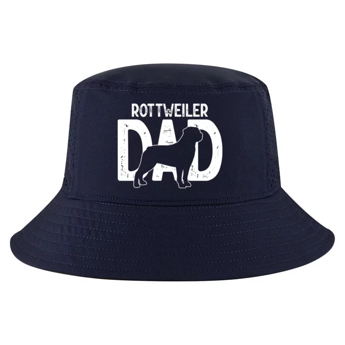 Funny Cute Rottweiler Dog Dad Puppy Lover Father Gift Cool Comfort Performance Bucket Hat