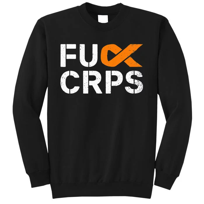 Fuck CRPS RSD Awareness Orange Ribbon Warrior Support Sweatshirt