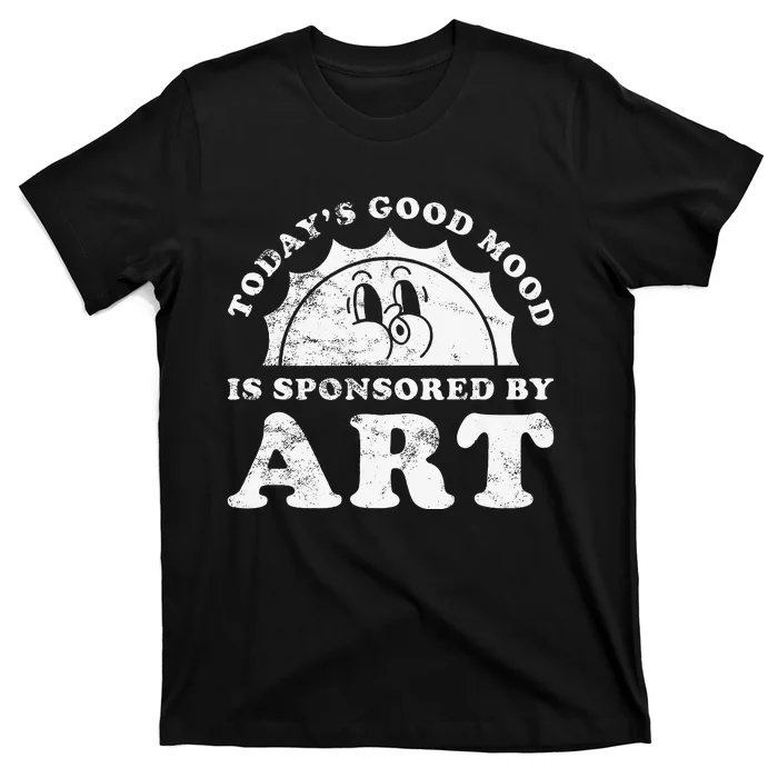 Funny Cute Retro Vintage Art Or Art Teacher T-Shirt