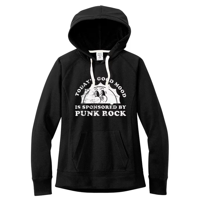 Funny Cute Retro Vintage Punk Rock Women's Fleece Hoodie