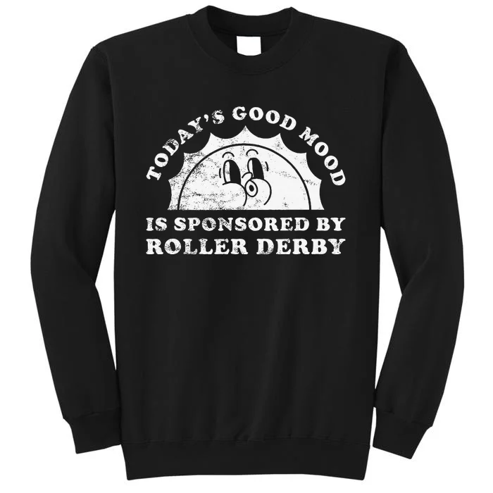 Funny Cute Retro Vintage Roller Derby Tall Sweatshirt