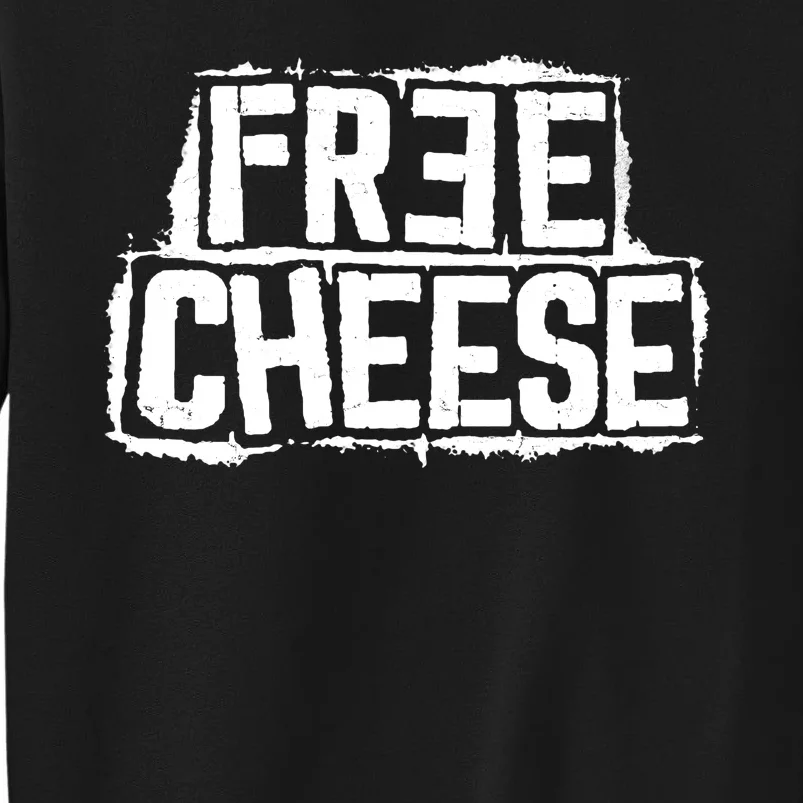 Free Cheese Retro Sweatshirt