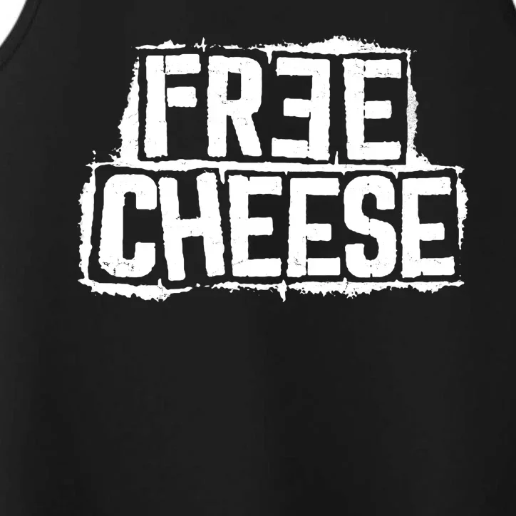 Free Cheese Retro Performance Tank