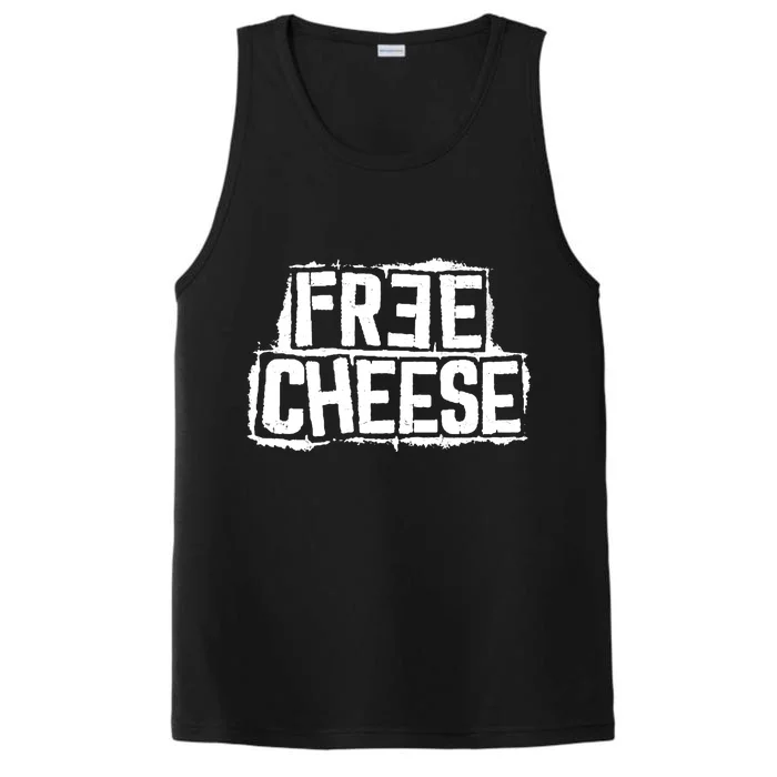 Free Cheese Retro Performance Tank