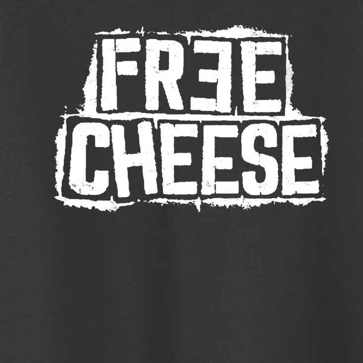 Free Cheese Retro Toddler T-Shirt