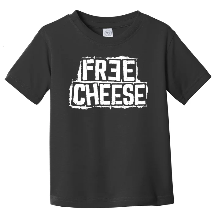 Free Cheese Retro Toddler T-Shirt