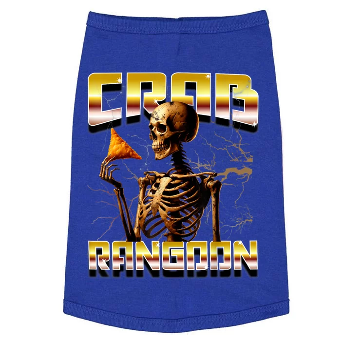 Funny Crab Rangoon Bootleg Rap Aesthetic Goons Meme Skeleton Doggie Tank