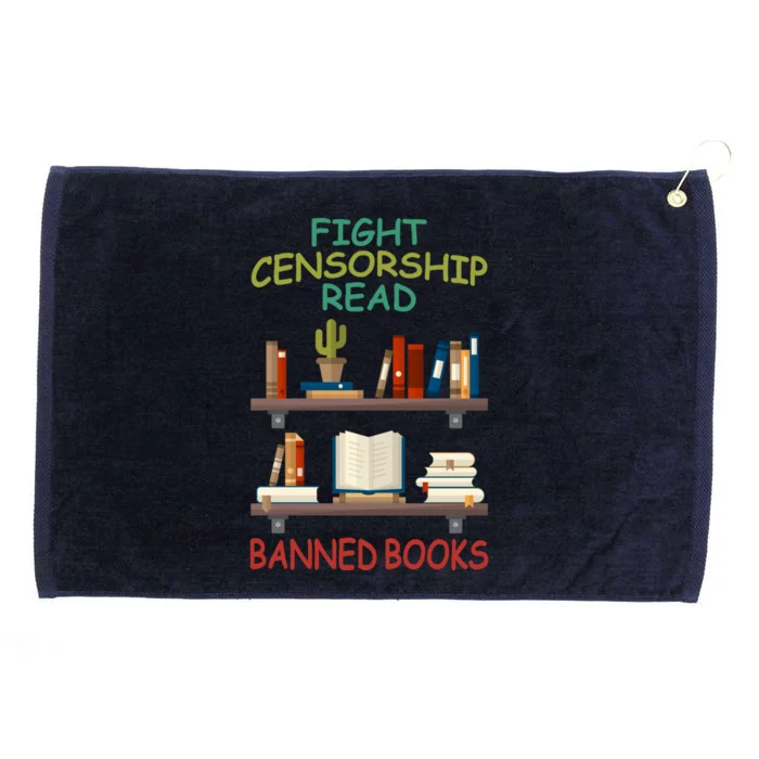 Fight Censorship Read Banned Books Gift Grommeted Golf Towel