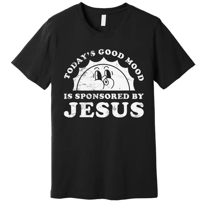 Funny Cute Retro Vintage God or Jesus Premium T-Shirt