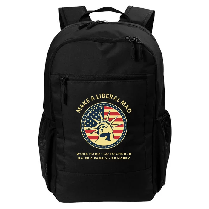 Funny Conservative Republican MAGA Gift Daily Commute Backpack