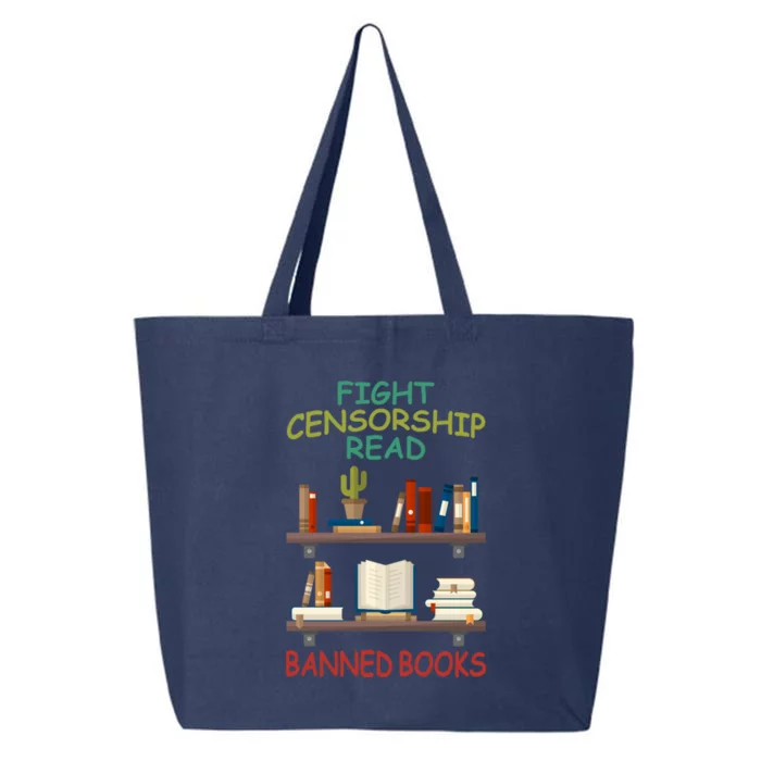 Fight Censorship Read Banned Books Gift 25L Jumbo Tote