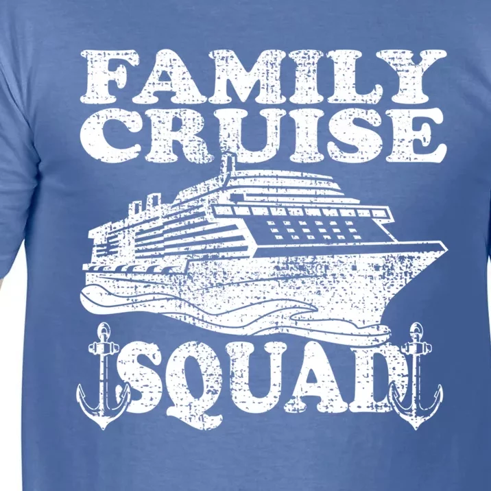 Family Cruise Squad Cruise Ship Great Gift Comfort Colors T-Shirt