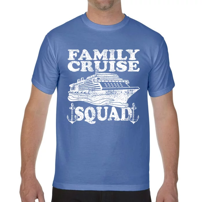 Family Cruise Squad Cruise Ship Great Gift Comfort Colors T-Shirt