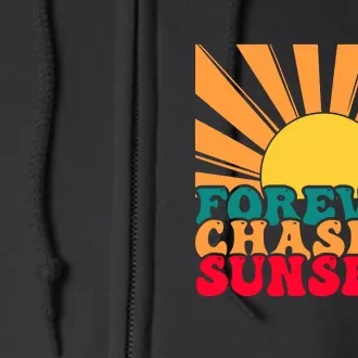 Forever Chasing Sunsets Full Zip Hoodie