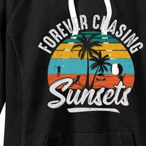 Forever Chasing Sunsets Women's Fleece Hoodie