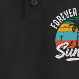 Forever Chasing Sunsets Dry Zone Grid Performance Polo