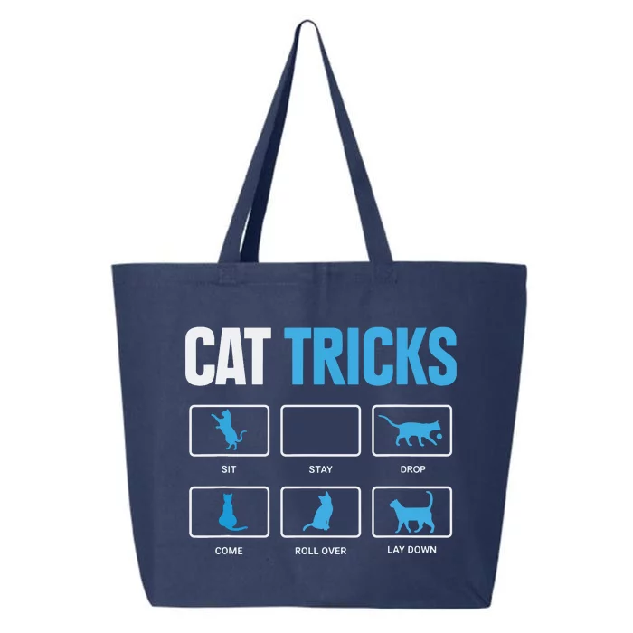 Funny Cat Sayings Cat Tricks 25L Jumbo Tote