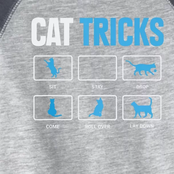 Funny Cat Sayings Cat Tricks Toddler Fine Jersey T-Shirt