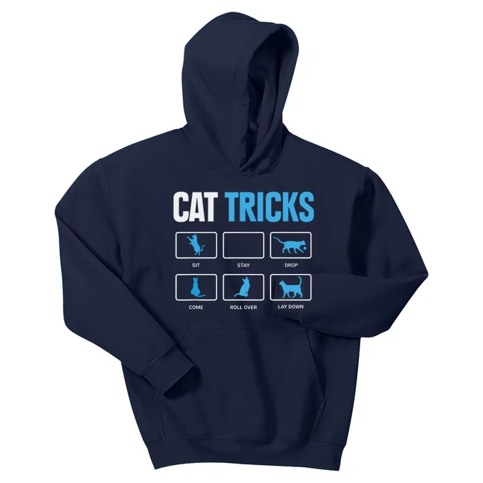 Funny Cat Sayings Cat Tricks Kids Hoodie