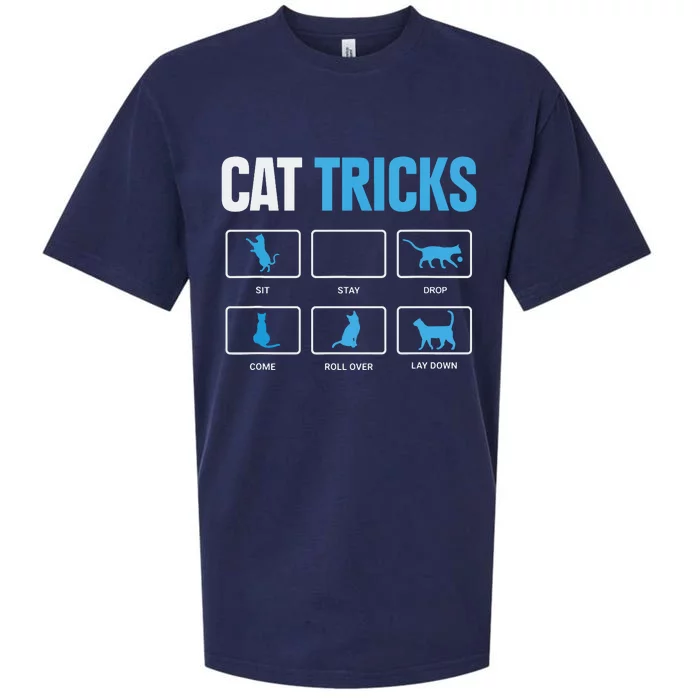 Funny Cat Sayings Cat Tricks Sueded Cloud Jersey T-Shirt