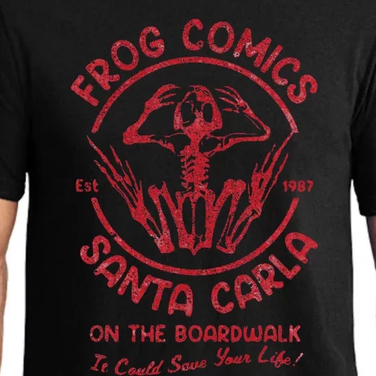 Frog Comics Santa Carla On The Boardwalk Pajama Set