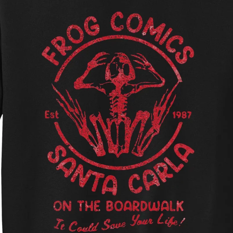 Frog Comics Santa Carla On The Boardwalk Tall Sweatshirt