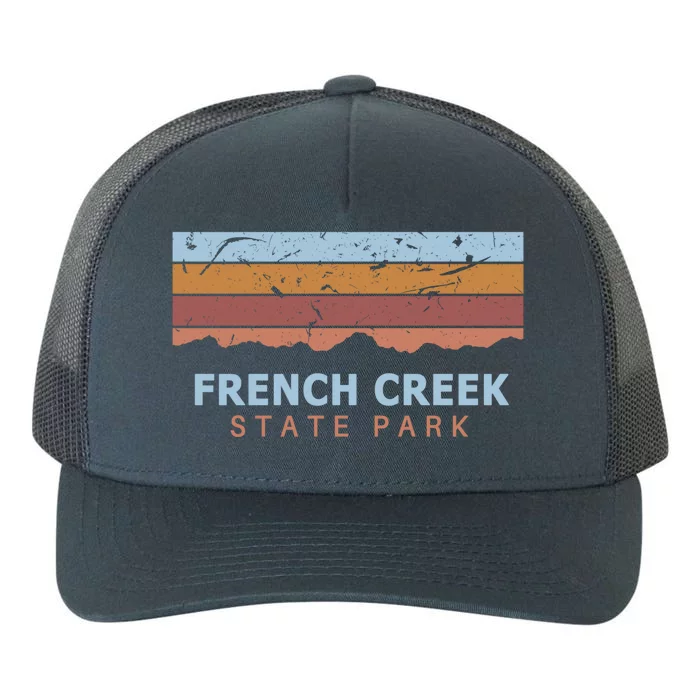 French Creek State Park Pennsylvania Retro Cool Gift Yupoong Adult 5-Panel Trucker Hat