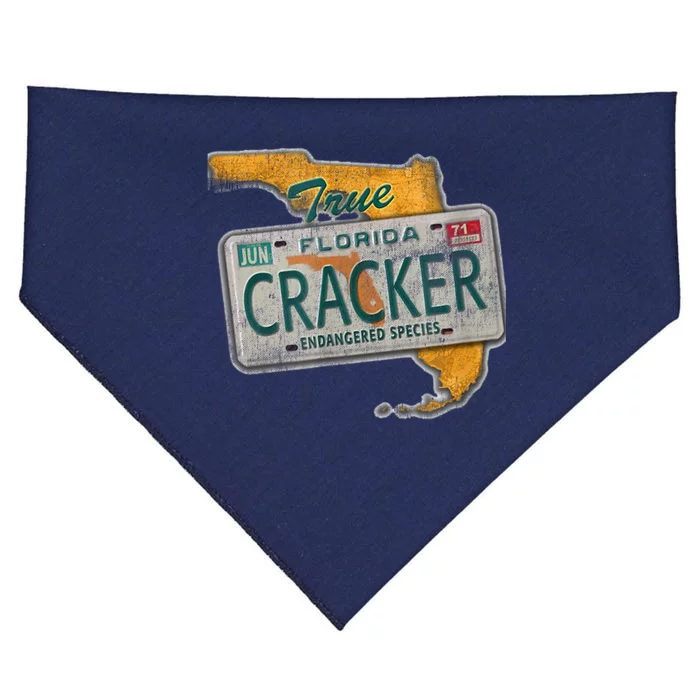 Florida Cracker Shirt Florida Strong Hurricane Ian Support Florida USA-Made Doggie Bandana