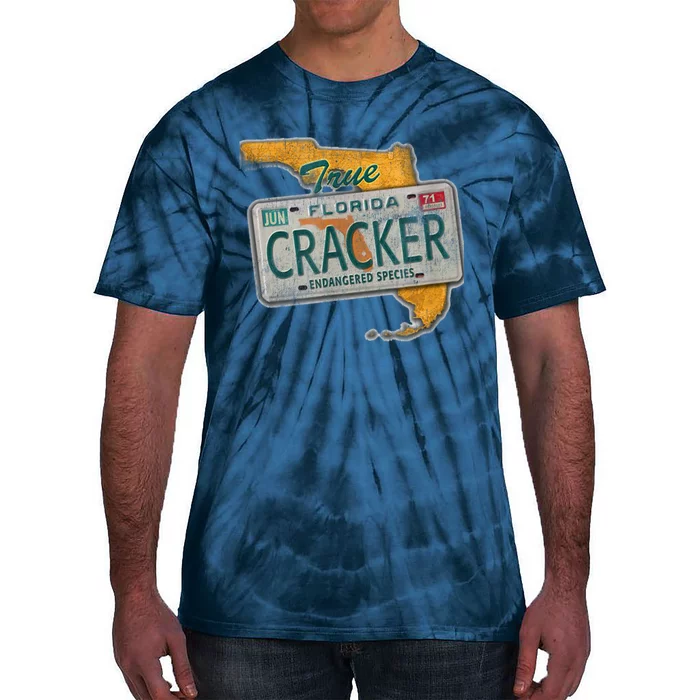 Florida Cracker Shirt Florida Strong Hurricane Ian Support Florida Tie-Dye T-Shirt