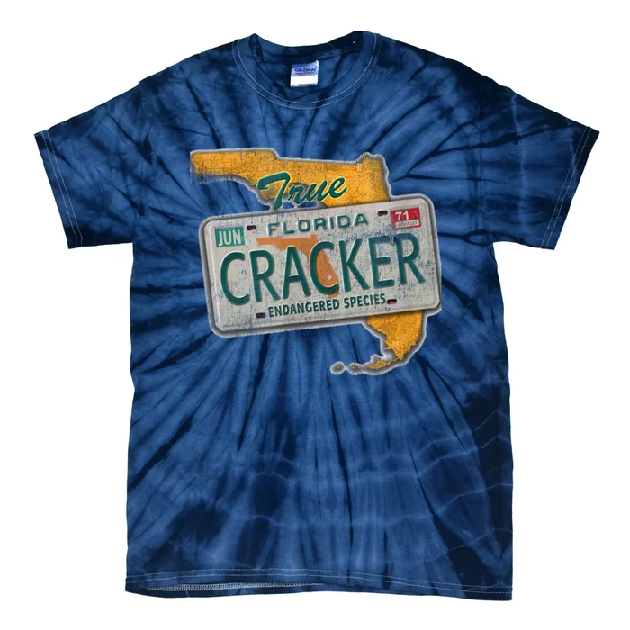 Florida Cracker Shirt Florida Strong Hurricane Ian Support Florida Tie-Dye T-Shirt