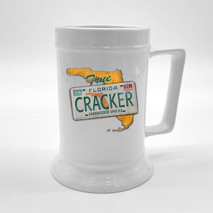 Florida Cracker Shirt Florida Strong Hurricane Ian Support Florida Front & Back Beer Stein