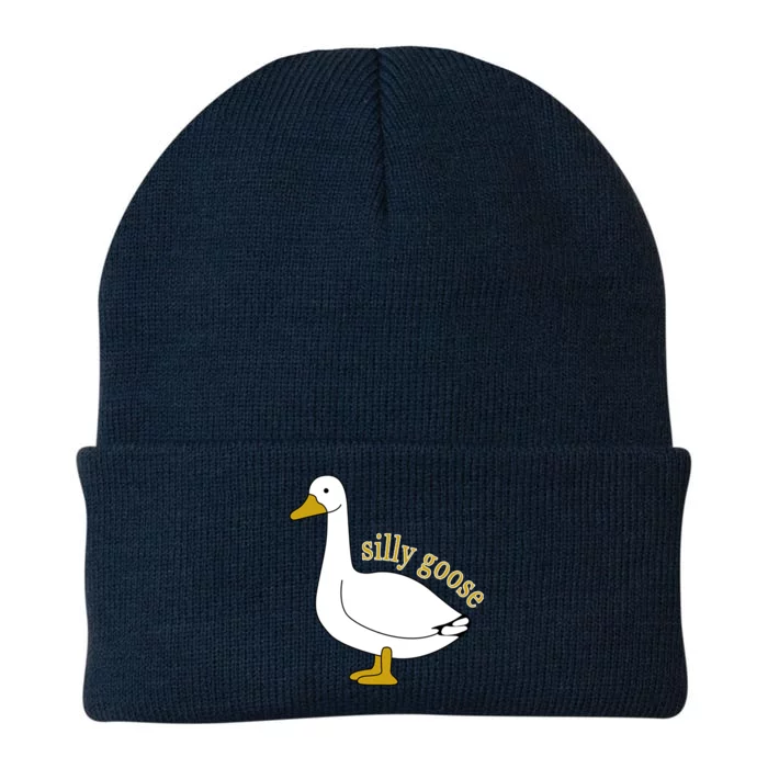 Funny Cute Silly Goose Trendy Clothing Knit Cap Winter Beanie