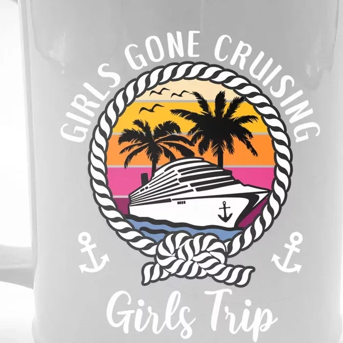 Funny Cruise Squad Trip Gone Cruising Gift Front & Back Beer Stein