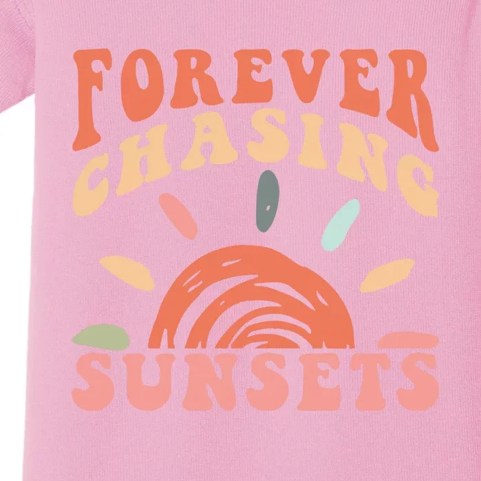 Forever Chasing Sunsets Baby Bodysuit