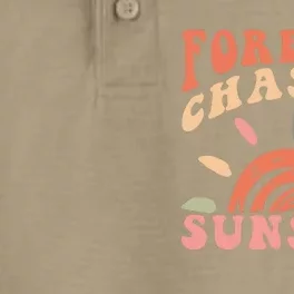 Forever Chasing Sunsets Dry Zone Grid Performance Polo