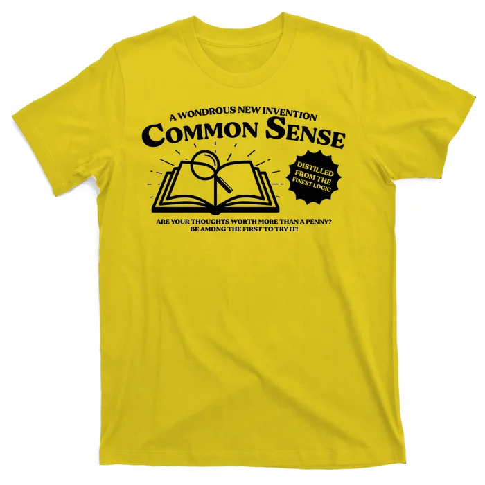 Funny Common Sense Advertisement T-Shirt