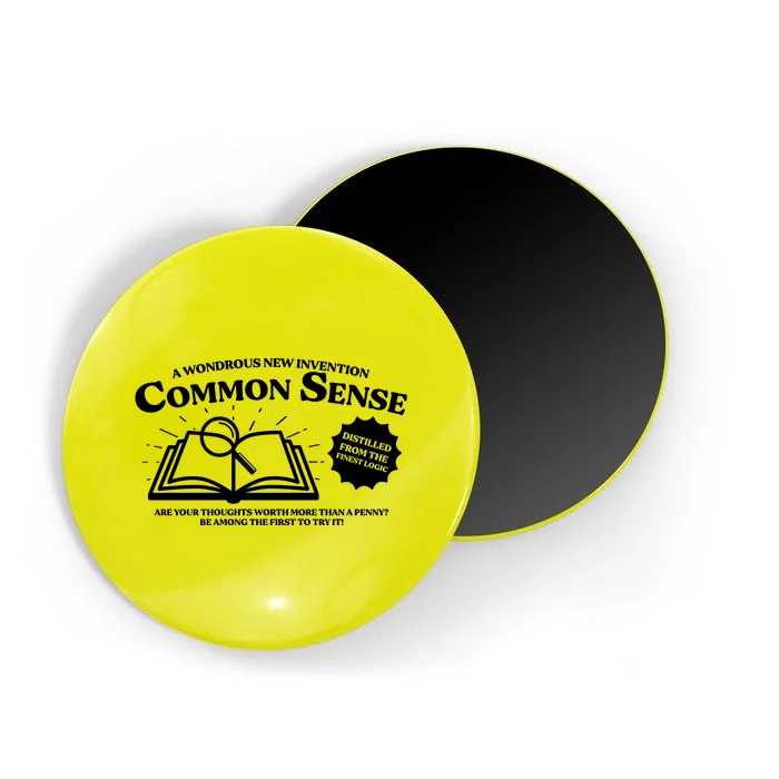 Funny Common Sense Advertisement Magnet