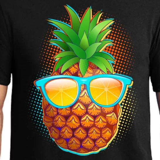 Funny Cool Summertime Pineapple Pajama Set