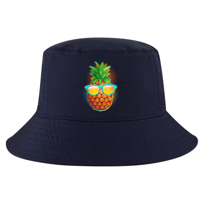 Funny Cool Summertime Pineapple Cool Comfort Performance Bucket Hat