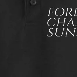 Forever Chasing Sunsets Sweat Aesthetic Summer Sweat Dry Zone Grid Performance Polo