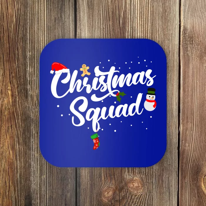 Family Christmas Squad Meaningful Gift Coaster