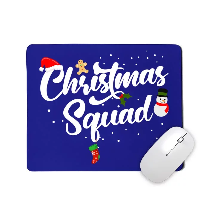 Family Christmas Squad Meaningful Gift Mousepad