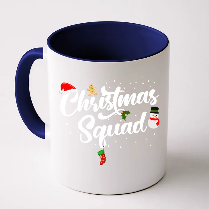 Family Christmas Squad Meaningful Gift Front & Back Coffee Mug