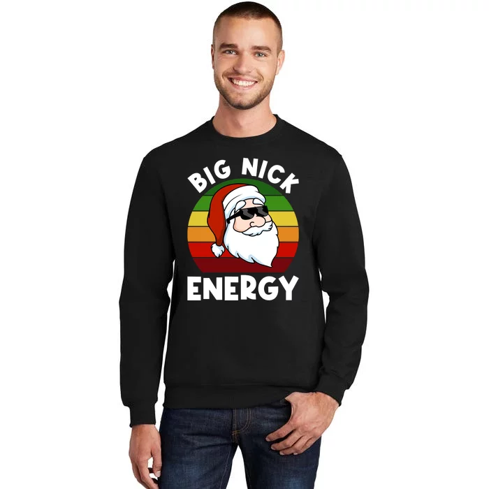 Funny Christmas Shirt Santa Shirt Big Nick Energy Xmas Sweatshirt