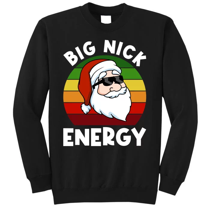 Funny Christmas Shirt Santa Shirt Big Nick Energy Xmas Sweatshirt