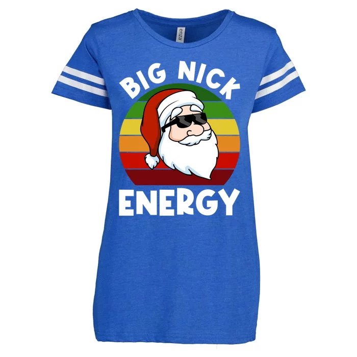 Funny Christmas Shirt Santa Shirt Big Nick Energy Xmas Enza Ladies Jersey Football T-Shirt