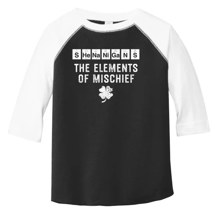 Funny Chemistry  Shenanigans Periodic Table Elements Toddler Fine Jersey T-Shirt