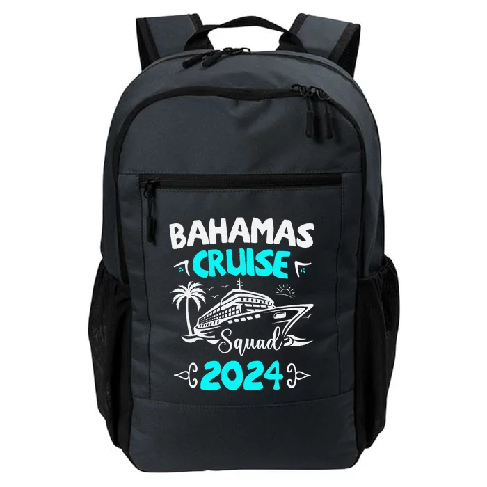 Family Cruise Squad Bahamas 2024 Summer Matching Vacation Daily Commute Backpack