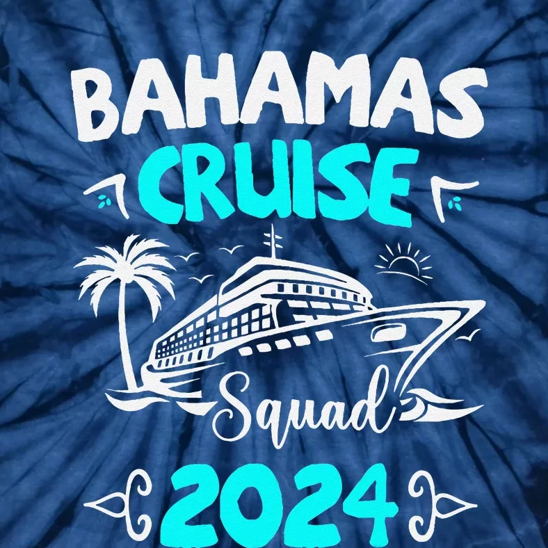 Family Cruise Squad Bahamas 2024 Summer Matching Vacation Tie-Dye T-Shirt